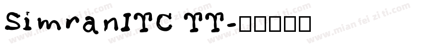 SimranITC TT字体转换